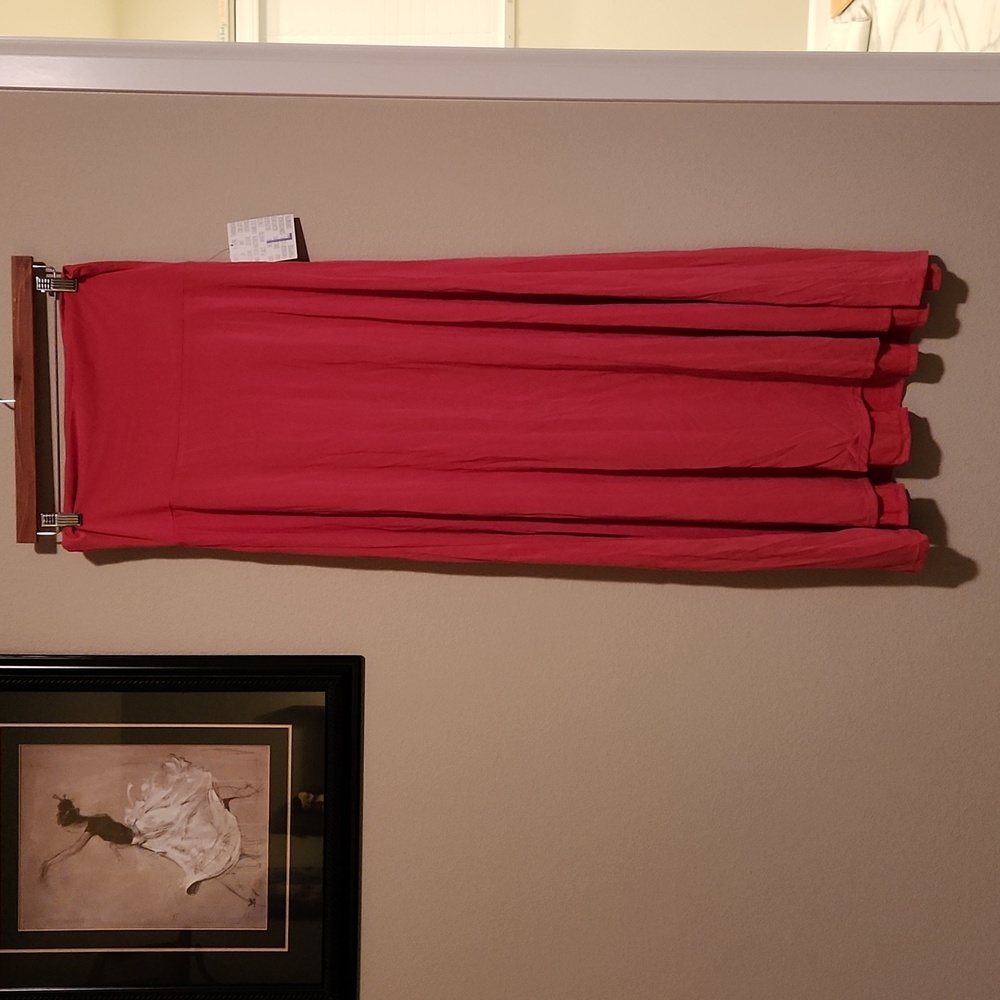 NWT LuLaRoe Large Maxi Skirt (Pinkish Coral)